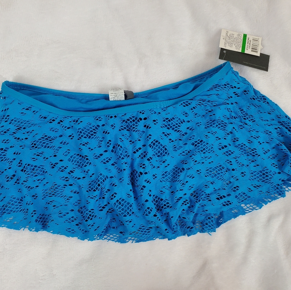 Kenneth Cole Reaction sixe Large bikini skirt
